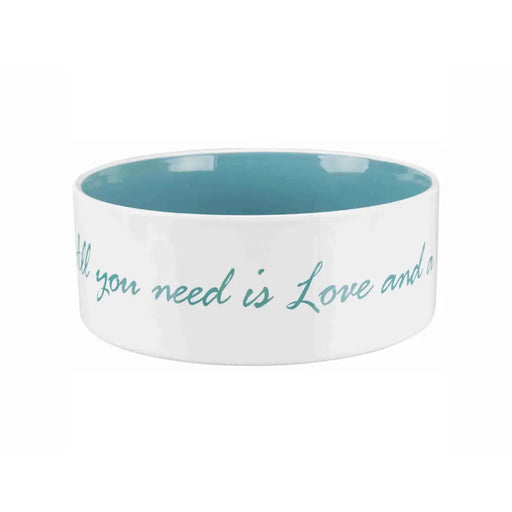 Dog Feeder Trixie Blue Cream Ø 20 cm 1,4 L - Домашни Животни<<<Дом Градина<<<BigBuy&&&Купички за храна и вода<<<Домашни