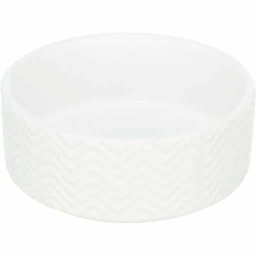 Dog Feeder Trixie T25023 White Ø 13 cm 400 ml - Домашни Животни<<<Дом Градина<<<BigBuy&&&Купички за храна и
