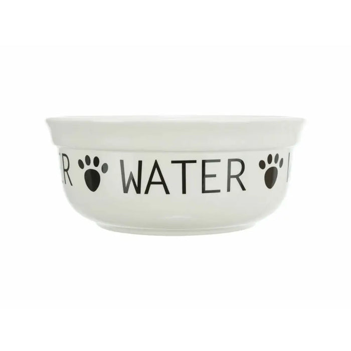 Dog Feeder Trixie White Black Ø 13 cm 250 ml - Домашни Животни<<<Дом Градина<<<BigBuy&&&Купички за храна и