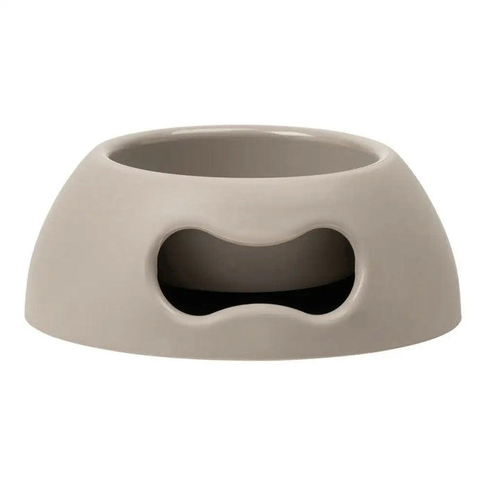 Dog Feeder United Pets Pappy 350 ml Grey polypropylene - Домашни Животни<<<Дом Градина<<<BigBuy&&&Купички за храна и
