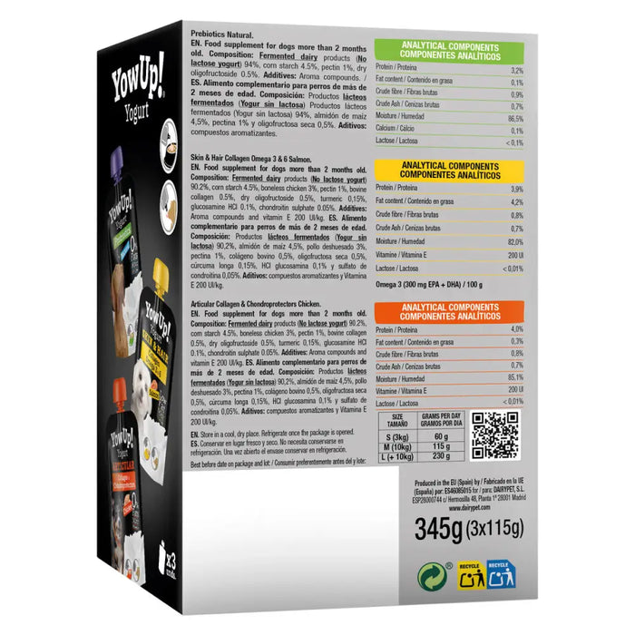 Dog Food YowUp Chicken Salmon 3 Units - Домашни Животни<<<Дом Градина<<<BigBuy&&&Хранене на домашни любимци<<<Домашни