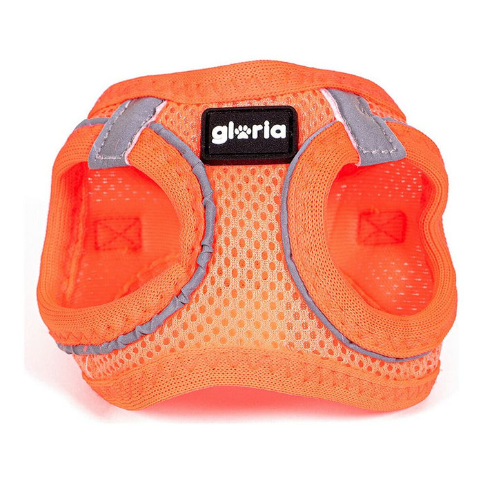 Dog Harness Gloria Air Mesh Trek Star Adjustable Orange L (33,4-35 cm) - Домашни Животни<<<Дом