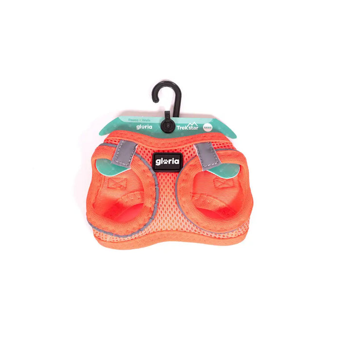 Dog Harness Gloria Trek Star 27-28 cm 31-34,6 cm Orange XS - Домашни Животни<<<Дом Градина<<<BigBuy&&&Пътуване и