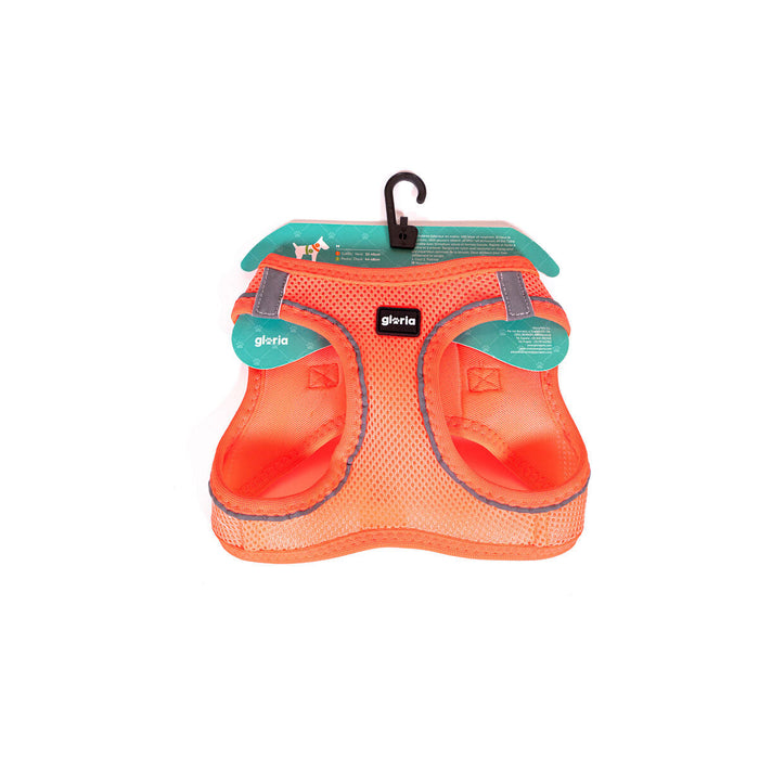 Dog Harness Gloria Trek Star 29,4-32,6 cm 41,4-43 cm Orange S - Домашни Животни<<<Дом Градина<<<BigBuy&&&Пътуване и
