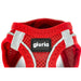 Dog Harness Gloria Trek Star 33,4-35 cm 51-52 cm Red L - Домашни Животни<<<Дом Градина<<<BigBuy&&&Пътуване и