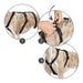 Dog Harness Hunter 38-52 cm Brown Black XS/S - Домашни Животни<<<Дом Градина<<<BigBuy&&&Пътуване и разходки<<<Домашни