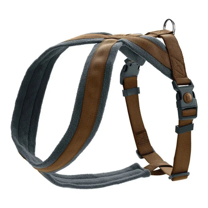 Dog Harness Hunter London Comfort 48-56 cm Brown Size S/M - Домашни Животни<<<Дом Градина<<<BigBuy&&&Пътуване и