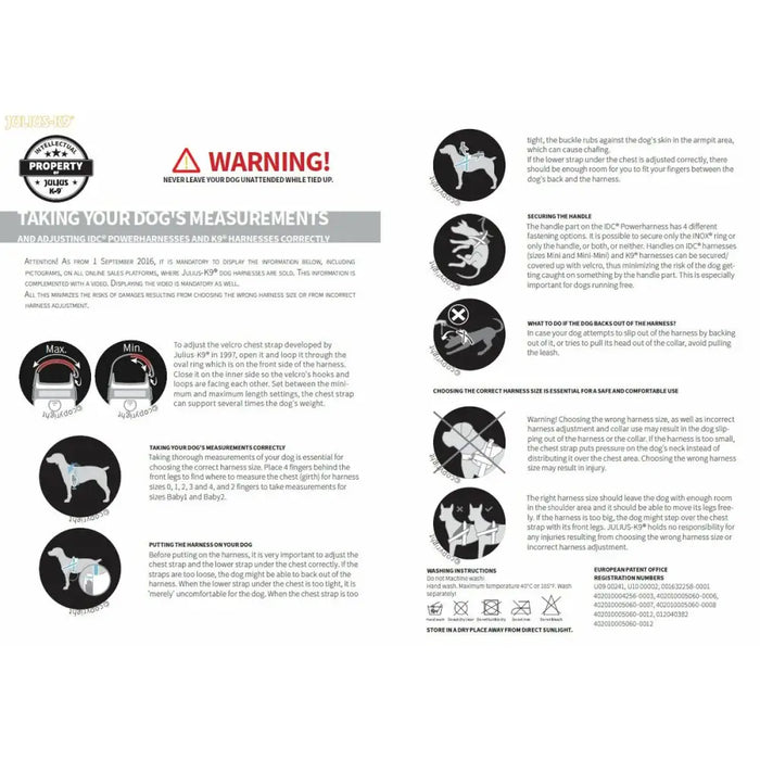 Dog Harness Julius K9 IDC Black XL 3 - Домашни Животни<<<Дом Градина<<<BigBuy&&&Пътуване и разходки<<<Домашни