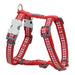 Dog Harness Red Dingo Red Bone Reflective 30-48 cm - Домашни Животни<<<Дом Градина<<<BigBuy&&&Пътуване и
