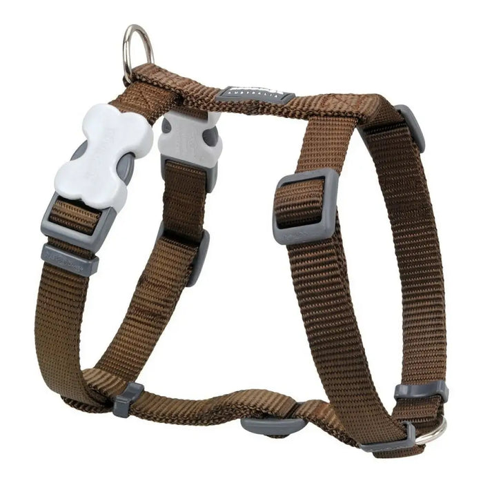 Dog Harness Red Dingo Smooth 25-39 cm Brown - Домашни Животни<<<Дом Градина<<<BigBuy&&&Пътуване и разходки<<<Домашни