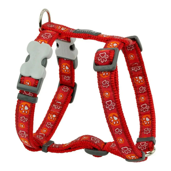 Dog Harness Red Dingo Style Red Animal footprint 30-48 cm - Домашни Животни<<<Дом Градина<<<BigBuy&&&Пътуване и
