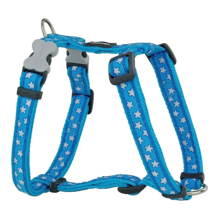 Dog Harness Red Dingo Style Blue Star 30-48 cm - Домашни Животни<<<Дом Градина<<<BigBuy&&&Пътуване и разходки<<<Домашни