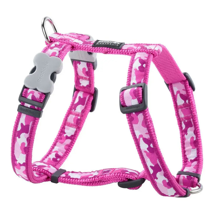Dog Harness Red Dingo Style Fuchsia Camouflage 37-61 cm - Домашни Животни<<<Дом Градина<<<BigBuy&&&Пътуване и