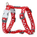 Dog Harness Red Dingo Style Red Spots 30-48 cm - Домашни Животни<<<Дом Градина<<<BigBuy&&&Пътуване и разходки<<<Домашни
