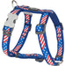 Dog Harness Red Dingo STYLE US FLAG 45-66 cm 36-59 cm - Домашни Животни<<<Дом Градина<<<BigBuy&&&Пътуване и