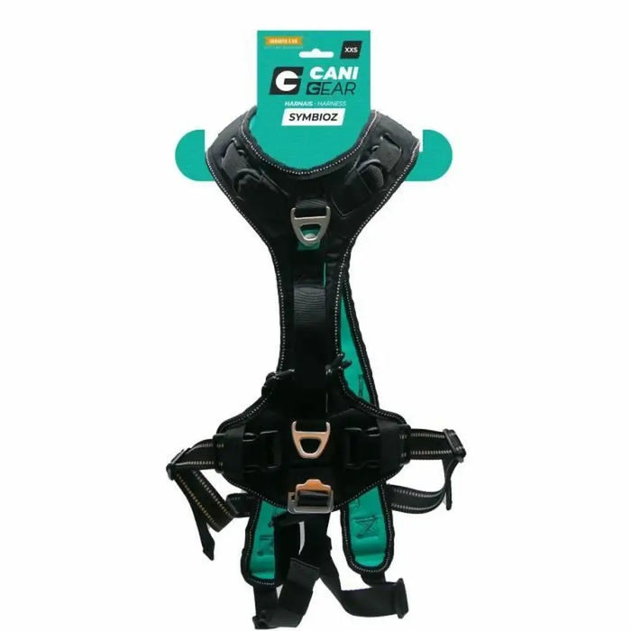 Dog Harness SYMBIOZ Black XXS - Домашни Животни<<<Дом Градина<<<BigBuy&&&Пътуване и разходки<<<Домашни Животни<<<Дом