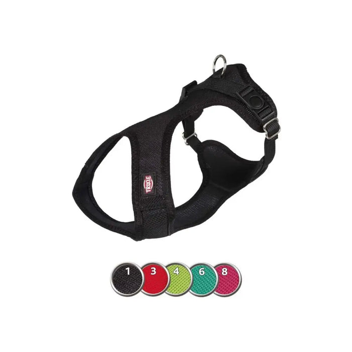 Dog Harness Trixie Comfort Sof Black XXS/XS - Домашни Животни<<<Дом Градина<<<BigBuy&&&Пътуване и разходки<<<Домашни