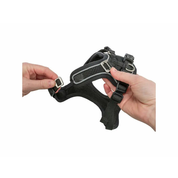 Dog Harness Trixie Premium FlexMesh Black L - Домашни Животни<<<Дом Градина<<<BigBuy&&&Пътуване и разходки<<<Домашни