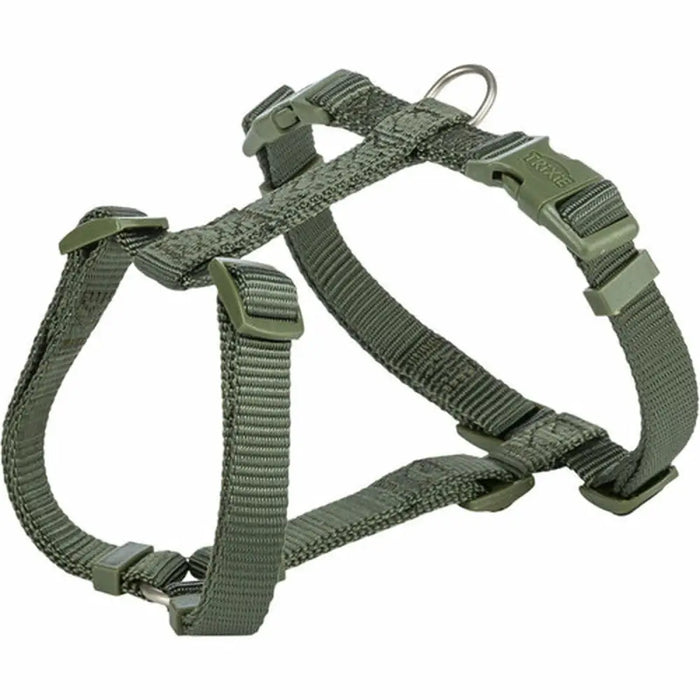 Dog Harness Trixie Premium Green Olive S/M - Домашни Животни<<<Дом Градина<<<BigBuy&&&Пътуване и разходки<<<Домашни