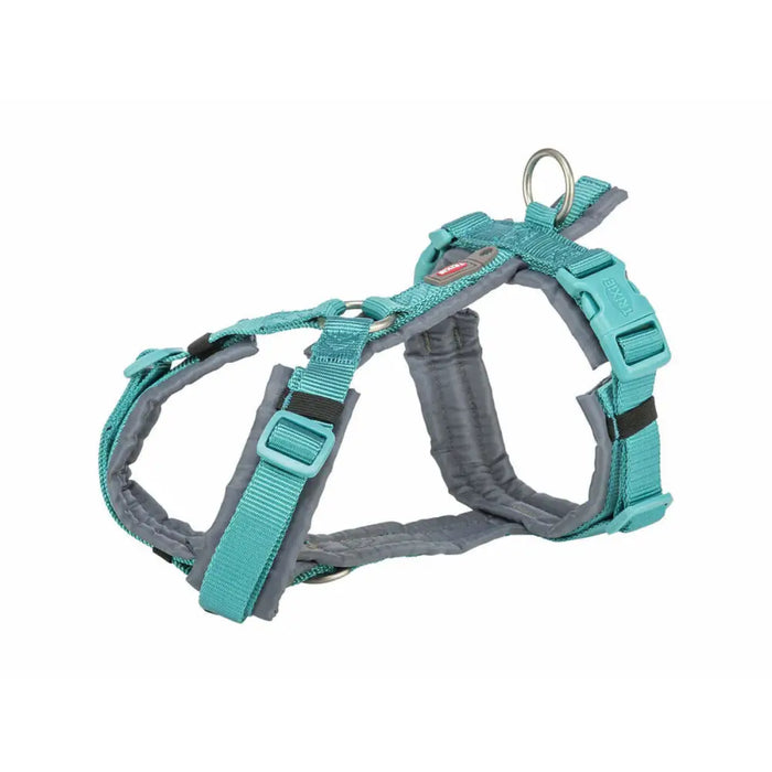 Dog Harness Trixie Premium Trekking Graphite Light Blue S - Пътуване и разходки<<<Домашни Животни<<<Дом Градина<<<BigBuy