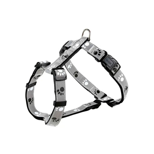 Dog Harness Trixie Silver Reflect Black Grey M/L - Домашни Животни<<<Дом Градина<<<BigBuy&&&Пътуване и