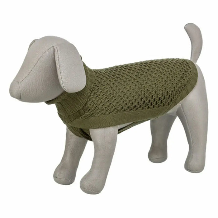 Dog Jumper Trixie Green Olive XS - Домашни Животни<<<Дом Градина<<<BigBuy&&&Здраве и хигиена<<<Домашни Животни<<<Дом
