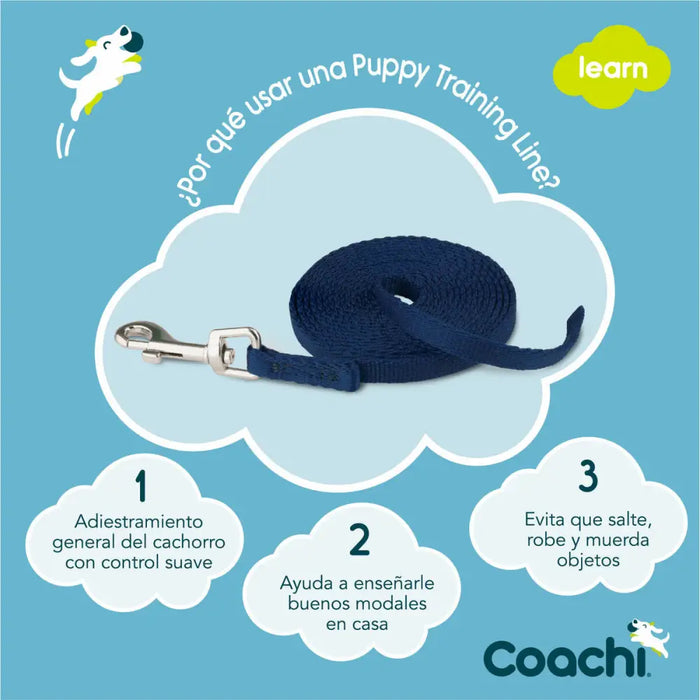 Dog Lead Coachi Blue 2,5 m Training - Домашни Животни<<<Дом Градина<<<BigBuy&&&Пътуване и разходки<<<Домашни