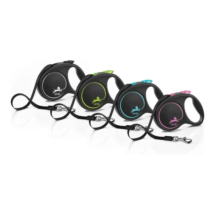 Dog Lead Flexi BLACK DESIGN 5 m Pink Size M - Домашни Животни<<<Дом Градина<<<BigBuy&&&Пътуване и разходки<<<Домашни