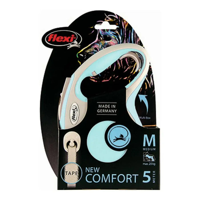 Dog Lead Flexi NEW COMFORT Light Blue XS size - Домашни Животни<<<Дом Градина<<<BigBuy&&&Пътуване и разходки<<<Домашни