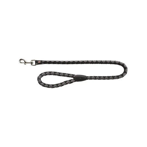 Dog Lead Trixie Black Silver 1 m L/XL - Домашни Животни<<<Дом Градина<<<BigBuy&&&Пътуване и разходки<<<Домашни