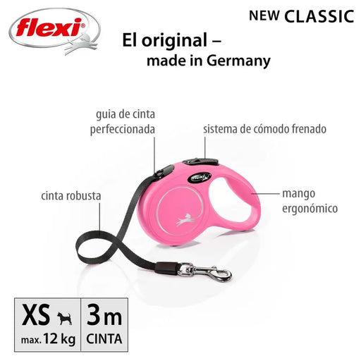 Dog Lead Trixie New Classic Pink 3 m - Домашни Животни<<<Дом Градина<<<BigBuy&&&Пътуване и разходки<<<Домашни