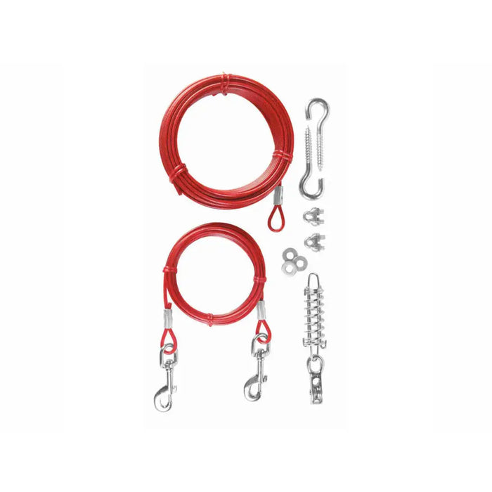 Dog Lead Trixie Red 15 m - Домашни Животни<<<Дом Градина<<<BigBuy&&&Пътуване и разходки<<<Домашни Животни<<<Дом