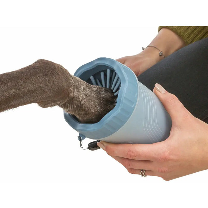 Dog Paw Cleaner Trixie Blue M/L - Домашни Животни<<<Дом Градина<<<BigBuy&&&Здраве и хигиена<<<Домашни Животни<<<Дом