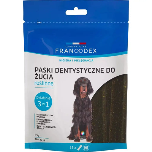 Dog Snack Francodex Dental Strips M 352,5 g - Хранене на домашни любимци<<<Домашни Животни<<<Дом