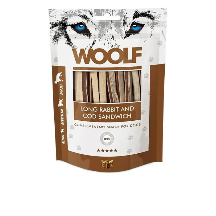 Dog Snack Woolf 100 g - Хранене на домашни любимци<<<Домашни Животни<<<Дом Градина<<<BigBuy&&&DelicaciesDLP-PRZ<<<For
