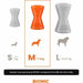 Dog toy Bionic Urban stick Orange 12 cm M Bone - Домашни Животни<<<Дом Градина<<<BigBuy&&&Играчки<<<Домашни