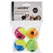 Dog toy Mascow Multicolour Polyethylene polypropylene ABS 12 x 17,5 x 4,5 cm 12,5 x 17,5 x 4,5 cm Ball Ø 4,5 cm (12