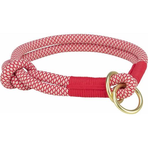 Dog Training Collars Trixie Soft Rope Red Cream L/XL 55 cm - Домашни Животни<<<Дом Градина<<<BigBuy&&&Пътуване и