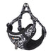 Dogness cat leash 1,5m + harness walking set (black and white) - Walking and transportation<<<Pets<<<InnproXML