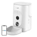 Dogness F15 WiFi 4L smart food dispenser with camera with plastic bowl (white) - Bowls<<<Food