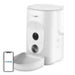 Dogness F15 WiFi 4L smart food dispenser with camera with plastic bowl (white) - Bowls<<<Food