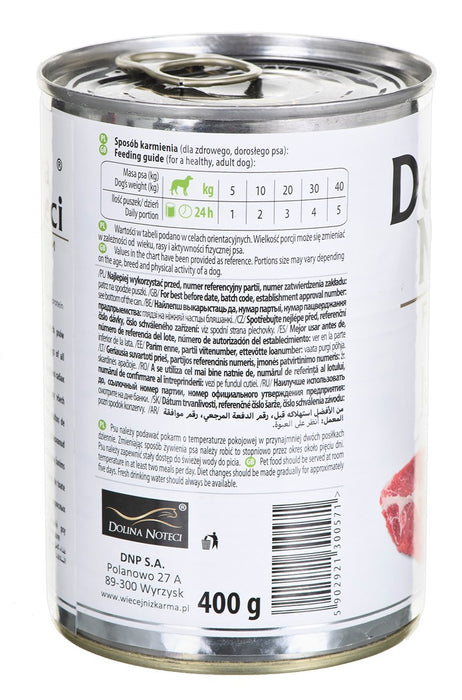 Dolina Noteci Premium Pure Lamb - wet dog food - 400g