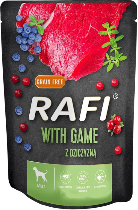 DOLINA NOTECI RAFI Wet dog food Venison, blueberry, cranberry 300 g