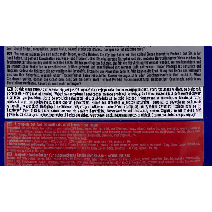 Cat food Dolina Noteci 8536 Veal 1 kg