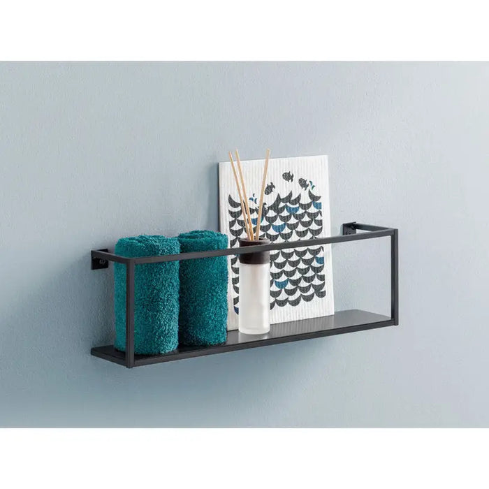 DOLLE AQUARIUM SHELF 40X8X12 CM. BLACK - Етажерки и рафтове<<<Мебели и обков<<<Мебели и интериор<<<Praktiker