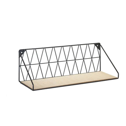 DOLLE DIAMOND SHELF 40X12X13 CM. BLACK - Етажерки и рафтове<<<Мебели и обков<<<Мебели и интериор<<<Praktiker