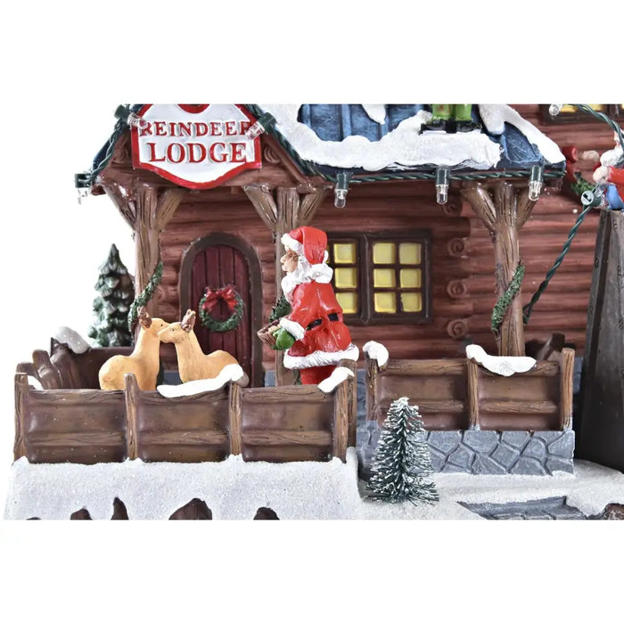 Doll’s House DKD Home Decor Multicolour Musical 25,5 x 21 x 25 cm Movement LED Light - Декорация и Осветление<<<Дом
