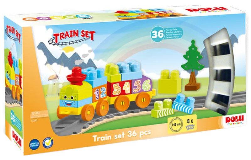 Children's train Dolu - 36 pieces