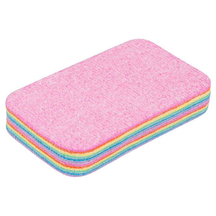 MULTI-LAYER MICROFIBER SPONGE RAINBOW DOLY MAGIC FIBER