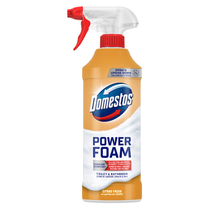 BATH SPRAY FOAM CITRUS 435 ML DOMESTOS